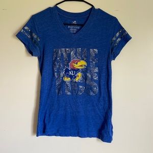 KU athletics shirt